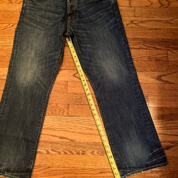 Abercrombie & Fitch Jeans Men 32x32 Blue Horton Classic Straight ButtonFly NWT - Picture 11 of 11